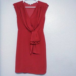 Trina Turk | S: 10 | Red Sleeveless Side Zip Classy After 5